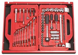 "Ključevi nasadni 14-32 mm + 4-14 mm prihvat 1/2""-1/4"" + bitovi + ključevi 8-22 mm 601 1/4-1/2 J82 USAG"